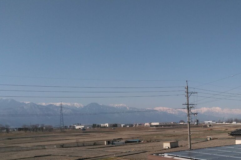 北アルプス連峰1